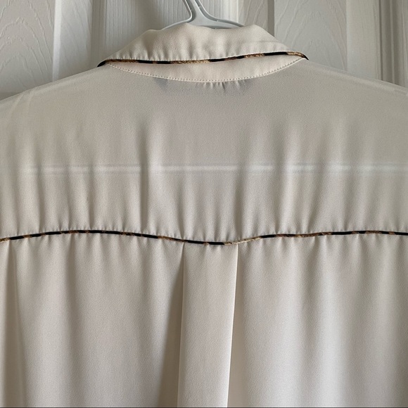 ZARA - Chiffon Button-up Blouse - Picture 4 of 8